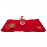 Sklenený pohár / minibar set ARSENAL F.C.