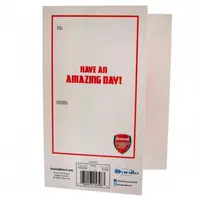 Narodeninové blahoželanie v obálke ARSENAL F.C. Birthday Card