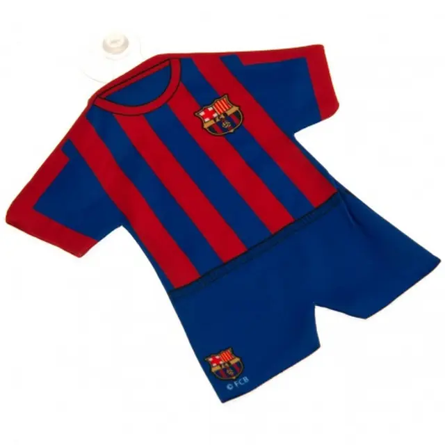 Mini dres do auta FC BARCELONA Mini Kit RD