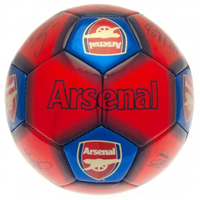 Futbalová lopta ARSENAL F.C. Football Signature (veľkosť 5)