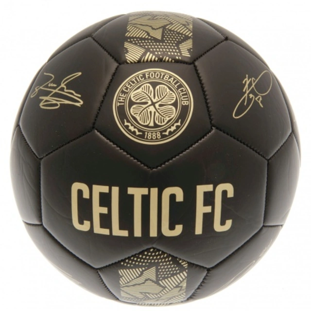 Futbalová lopta CELTIC F.C. Football Signature Gold PH (veľkosť 5)