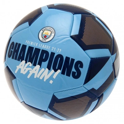 Futbalová lopta MANCHESTER CITY Premier League Champions Again! Football (veľkosť 5)