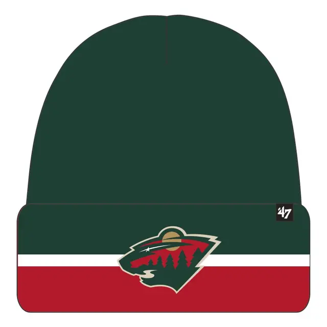 Čiapka '47 SPLIT CUFF KNIT Minnesota Wild DG