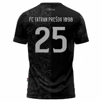 Futbalový dres FC Tatran Prešov - 125 rokov čierny
