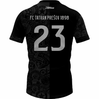 Futbalový dres FC Tatran Prešov - 125 rokov čierny