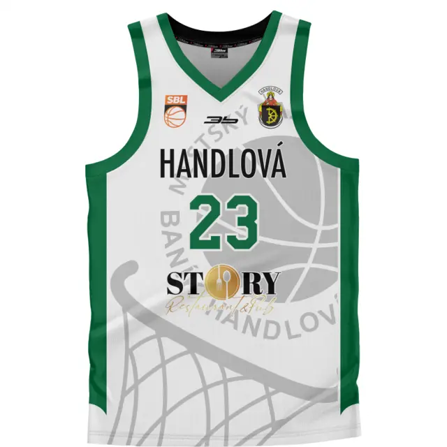 Basketbalový dres MBK Handlová 23/24 - svetlý