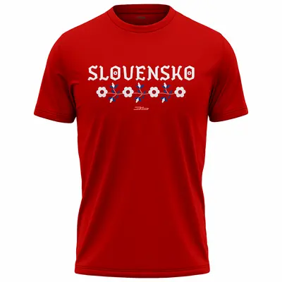 červená