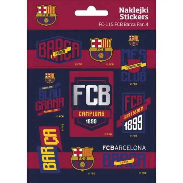 Dekoračné samolepky FC BARCELONA, FC-115