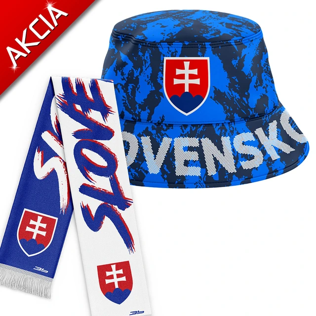 Futbalová akcia! - Fanklobúčik Slovensko + Pletený šál