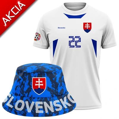Futbalová akcia! - Fan dres Slovensko + Fanklobúk
