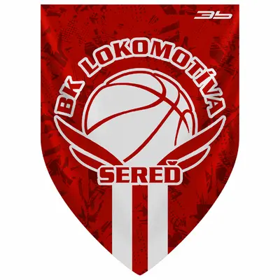 Vlajočka BK Lokomotíva Sereď 2501