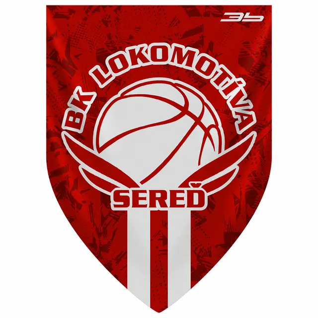 Vlajočka BK Lokomotíva Sereď 2501