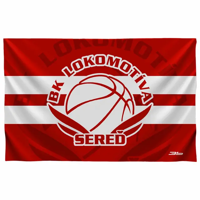 Vlajka BK Lokomotíva Sereď 2501