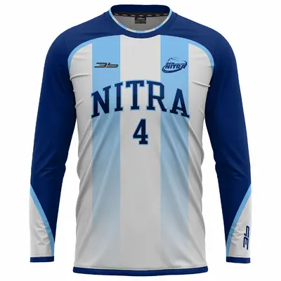 Rozcvičovací dres BKM Junior UKF Nitra 2501 - dlhý rukáv