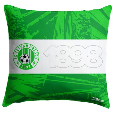 Obojstranný dekoračný vankúš FC Tatran Prešov 2601