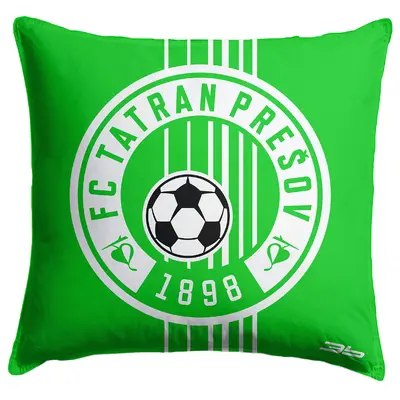 Obojstranný dekoračný vankúš FC Tatran Prešov 2603