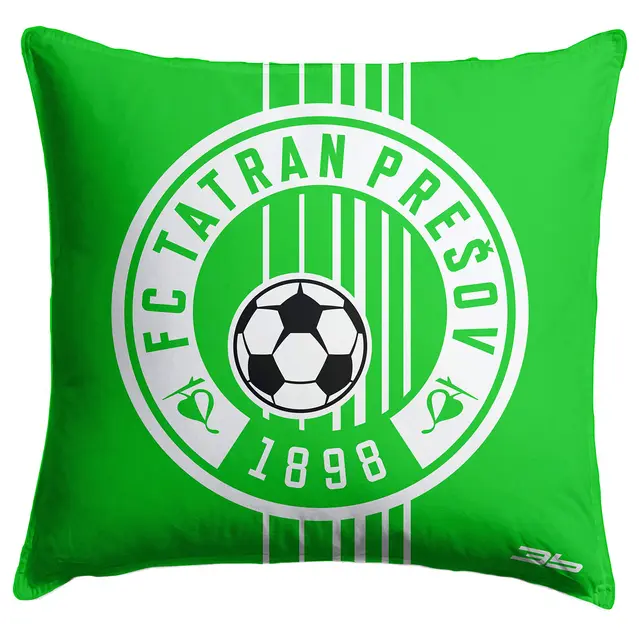 Obojstranný dekoračný vankúš FC Tatran Prešov 2602