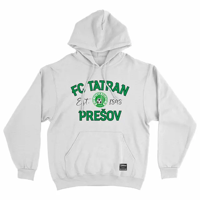 Bavlnená mikina s kapucňou FC Tatran Prešov 2609b