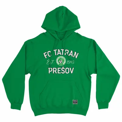 Bavlnená mikina s kapucňou FC Tatran Prešov 2609z