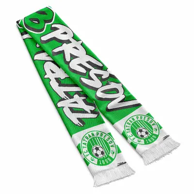 Pletený šál FC Tatran Prešov 2602
