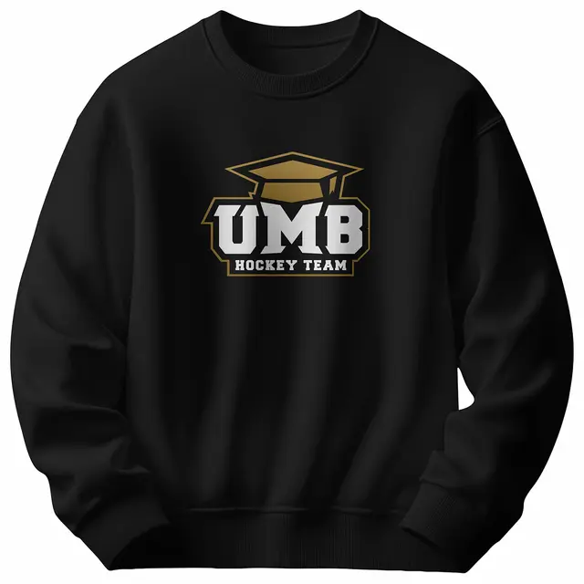 Bavlnená mikina bez kapucne UMB Hockey Team 2601
