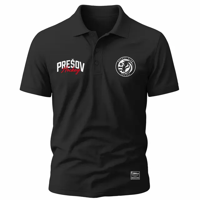 Bavlnená polokošeľa HC Prešov 2604c