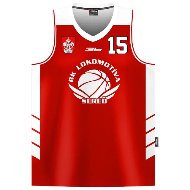 Basketbalový dres BK Lokomotíva Sereď - chlapčenský tmavý
