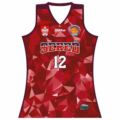 Basketbalový dres BK Lokomotíva Sereď - dievčenský tmavý