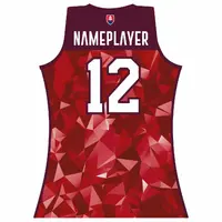 Basketbalový dres BK Lokomotíva Sereď - dievčenský tmavý