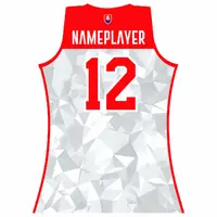 Basketbalový dres BK Lokomotíva Sereď - dievčenský svetlý