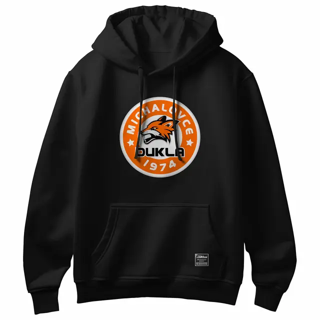 Bavlnená mikina s kapucňou HK Dukla Michalovce 2608c