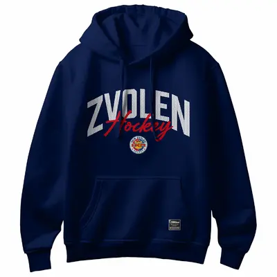 Bavlnená mikina s kapucňou HKM Zvolen 2601n