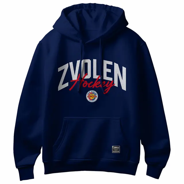 Bavlnená mikina s kapucňou HKM Zvolen 2601n