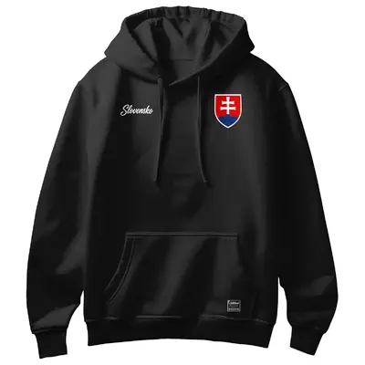 Bavlnená mikina s kapucňou Slovensko 2601