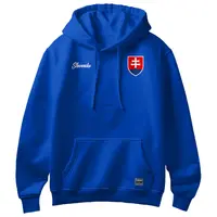 Bavlnená mikina s kapucňou Slovensko 2601