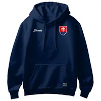 Bavlnená mikina s kapucňou Slovensko 2601