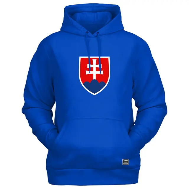 Bavlnená mikina s kapucňou Slovensko 2602