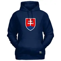 Bavlnená mikina s kapucňou Slovensko 2602