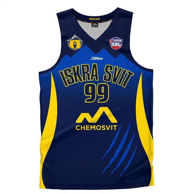 Basketbalový dres Iskra Svit 25/26 tmavý