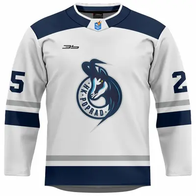 Dres HK Poprad replika 25/26 svetlý bez reklám