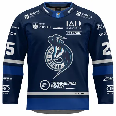 Dres HK Poprad AUTHENTIC 25/26 tmavý