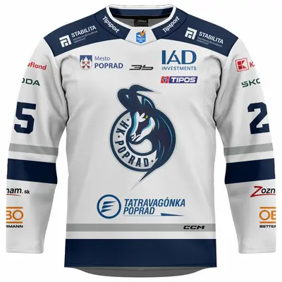 Dres HK Poprad AUTHENTIC 25/26 svetlý