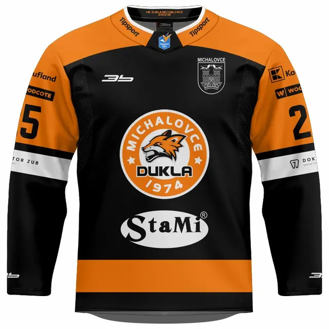 Dres HK Dukla Michalovce AUTHENTIC 25/26 tmavý