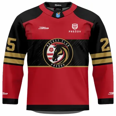 Dres HC Prešov AUTHENTIC 25/26 tmavý bez reklám