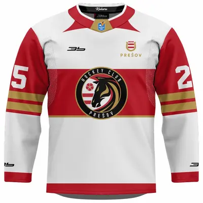Dres HC Prešov AUTHENTIC 25/26 svetlý bez reklám