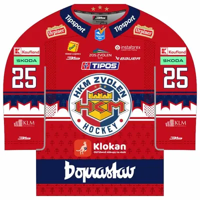 červená