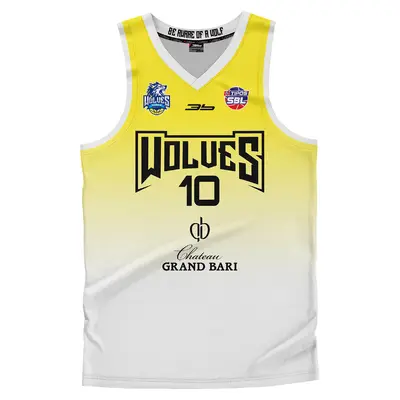 Basketbalový dres Košice Wolves 25/26 svetlý
