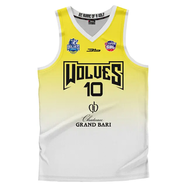 Basketbalový dres Košice Wolves 25/26 svetlý