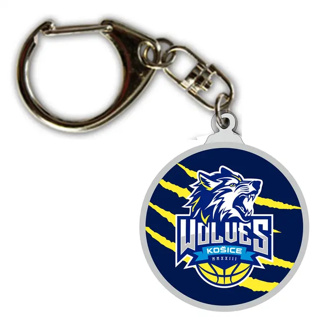 Prívesok logo Košice Wolves 2601