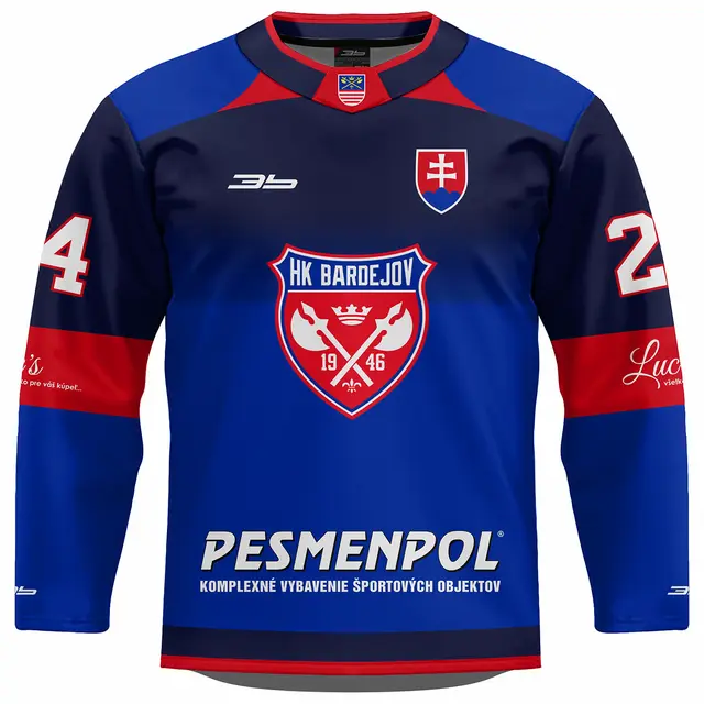 Dres HK Bardejov 25/26 replika tmavý